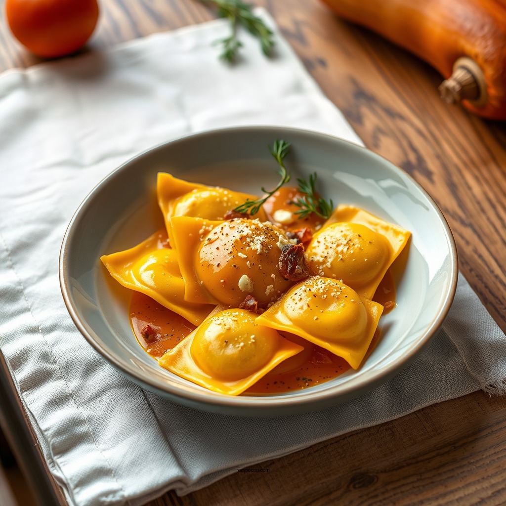 Classic Butternut Squash Ravioli - butternut squash ravioli recipes