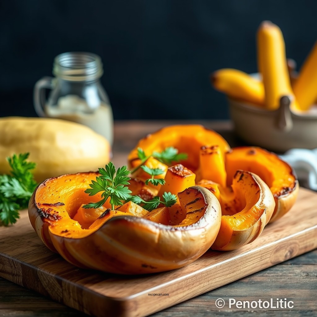 Simple Roasted Butternut Squash - butternut squash recipes easy