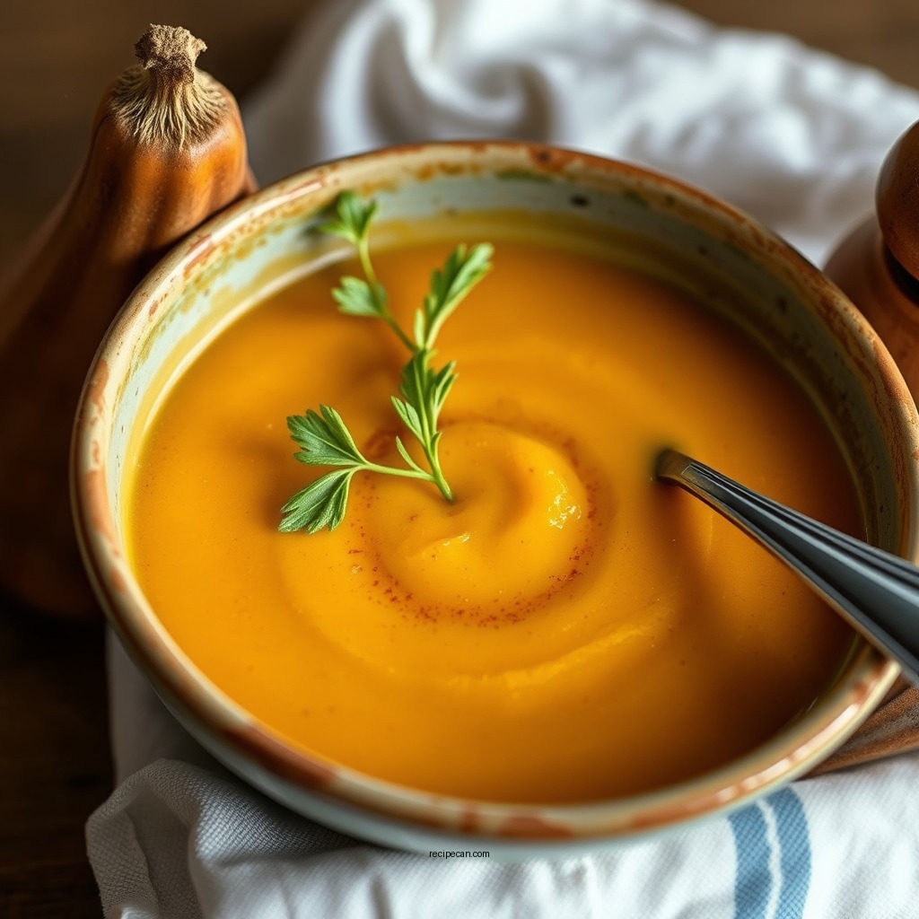 Roasted Butternut Squash Soup - butternut squash soup recipes