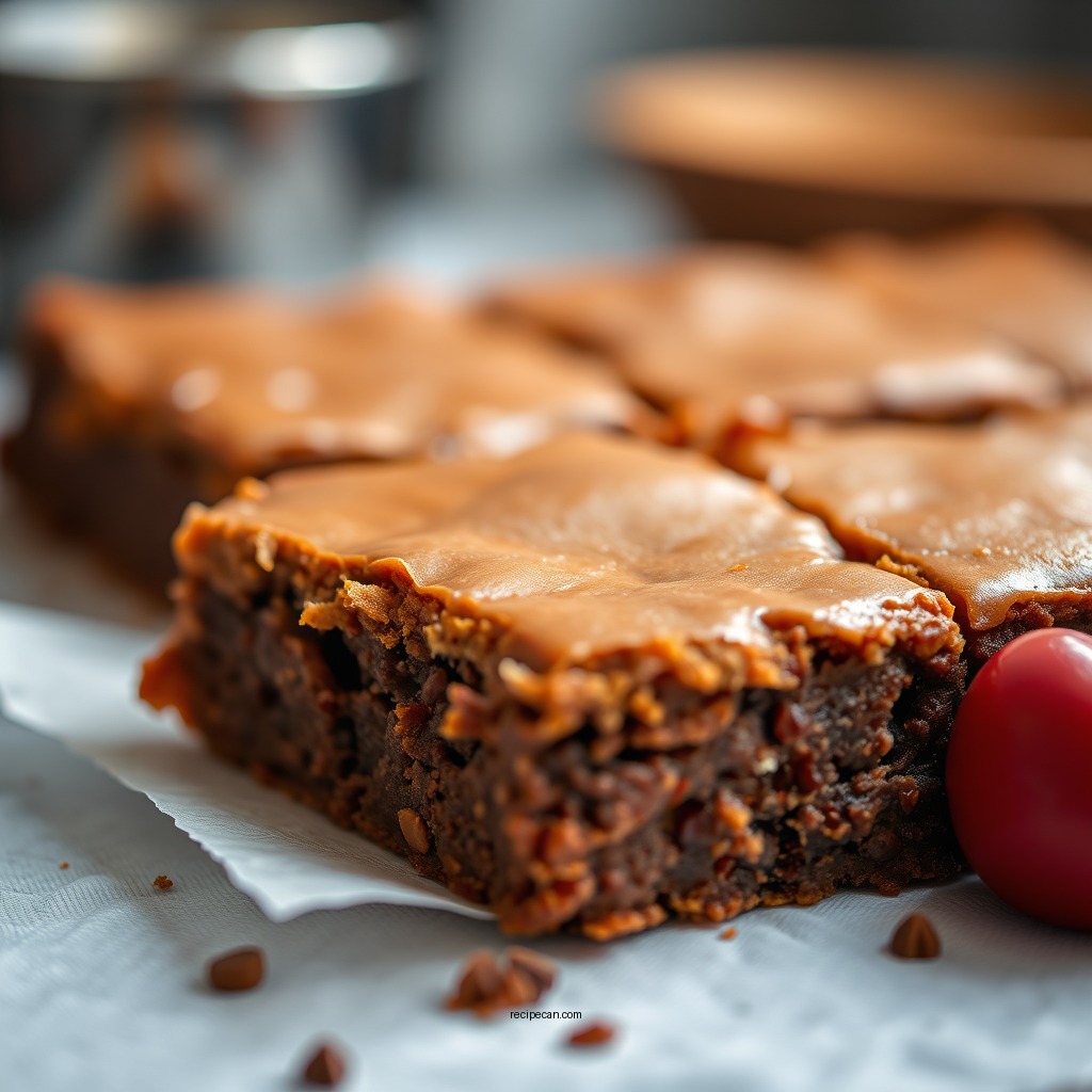 Baking Instructions - butterscotch brownie recipe