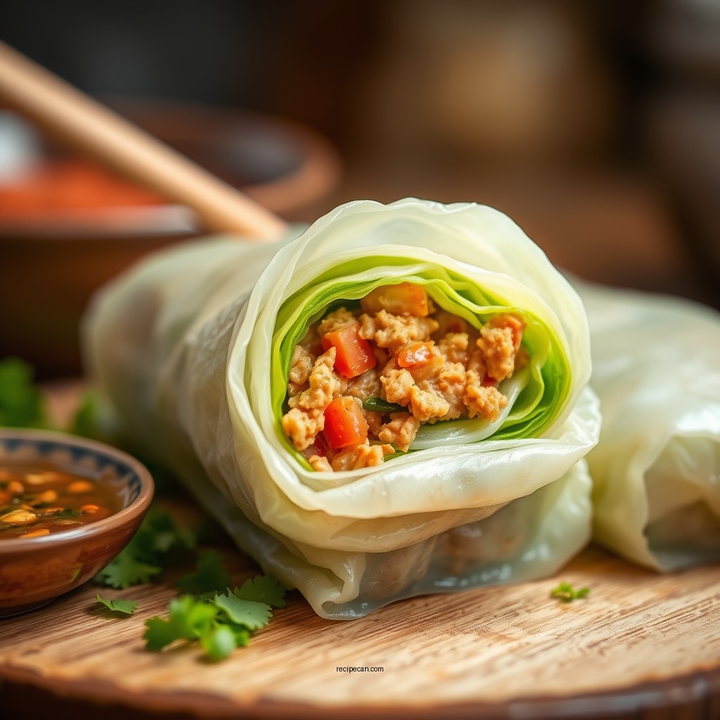 Making the Filling - cabbage roll recipe
