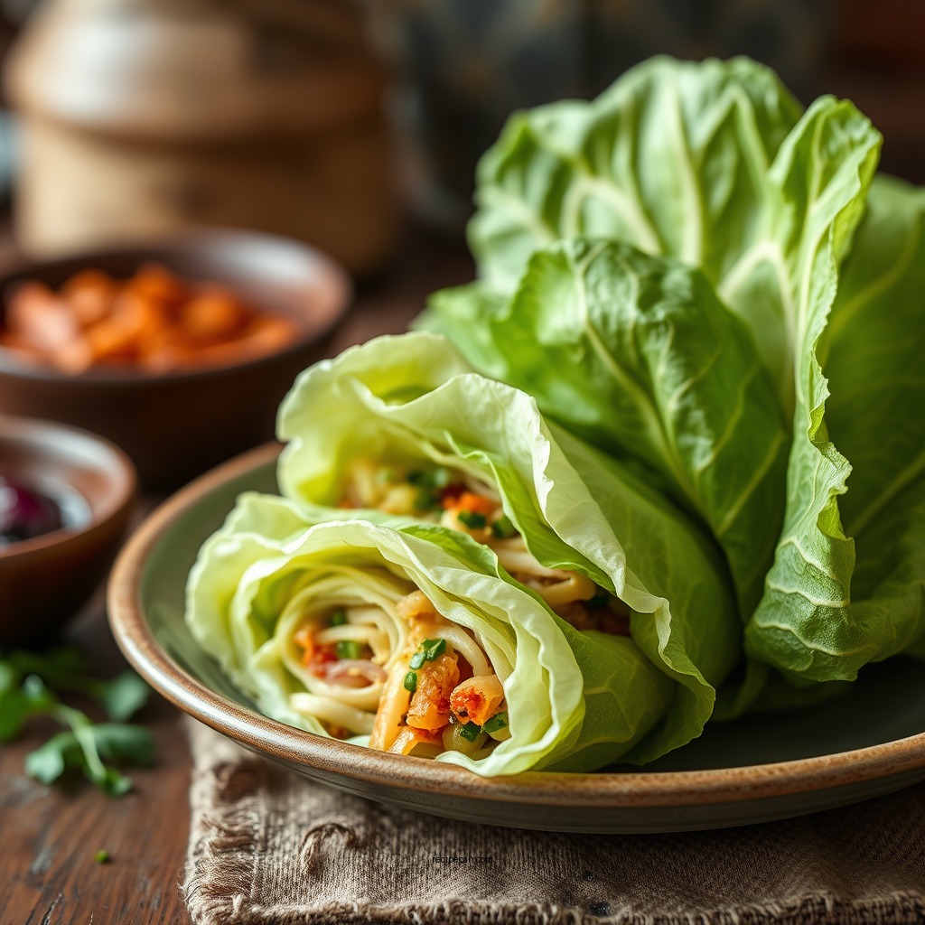 Vegetarian Cabbage Wraps - cabbage wrap recipes easy