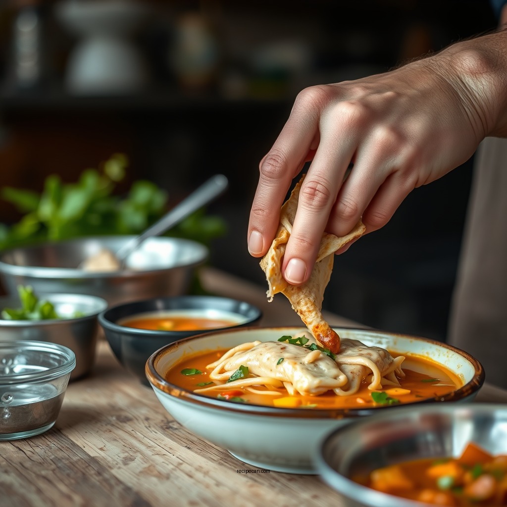 Preparing the Chicken - cafe rio chicken tortilla soup recipe