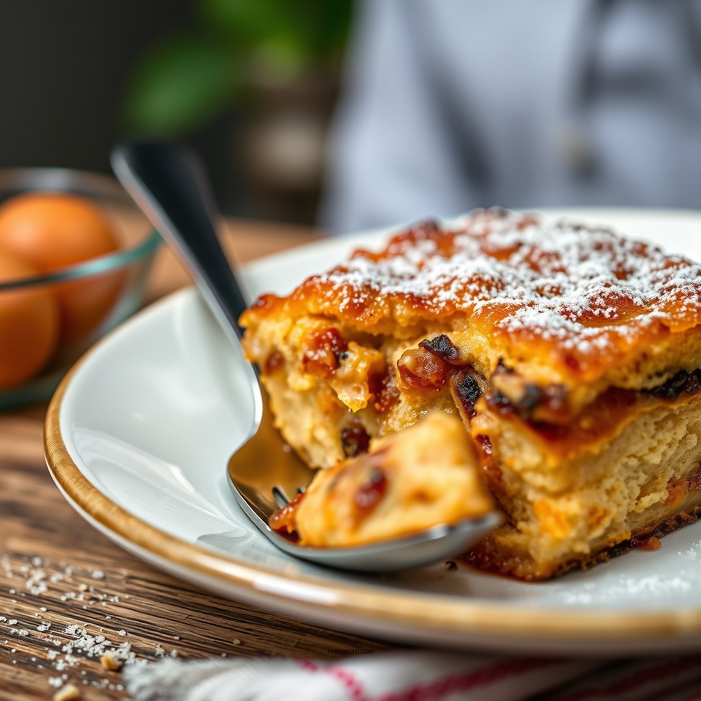 Baking Your Cajun Bread Pudding - cajun bread pudding recipe