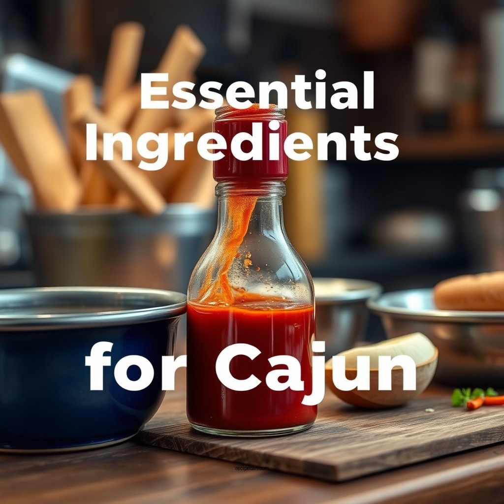 Essential Ingredients for Cajun Sauce - cajun sauce recipe