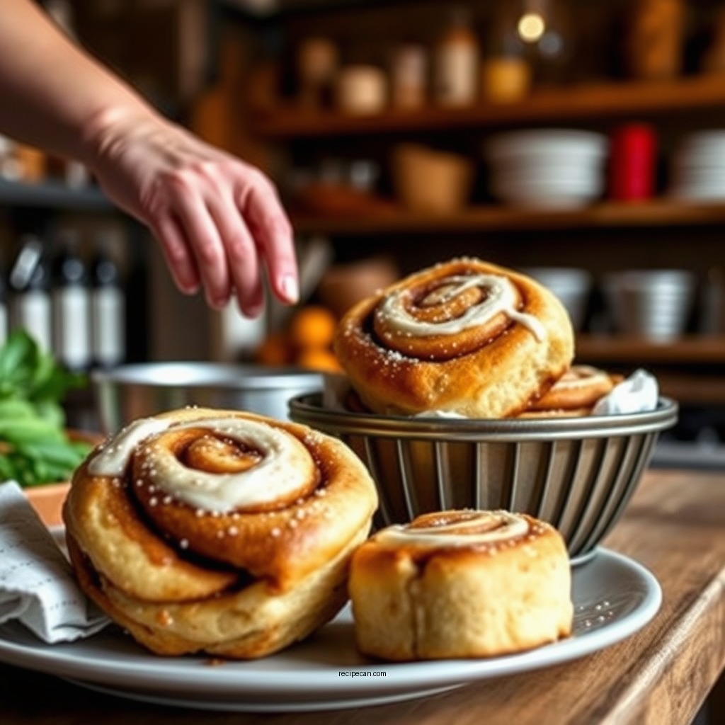 Ingredients You'll Need - cake cinnamon rolls recipe
