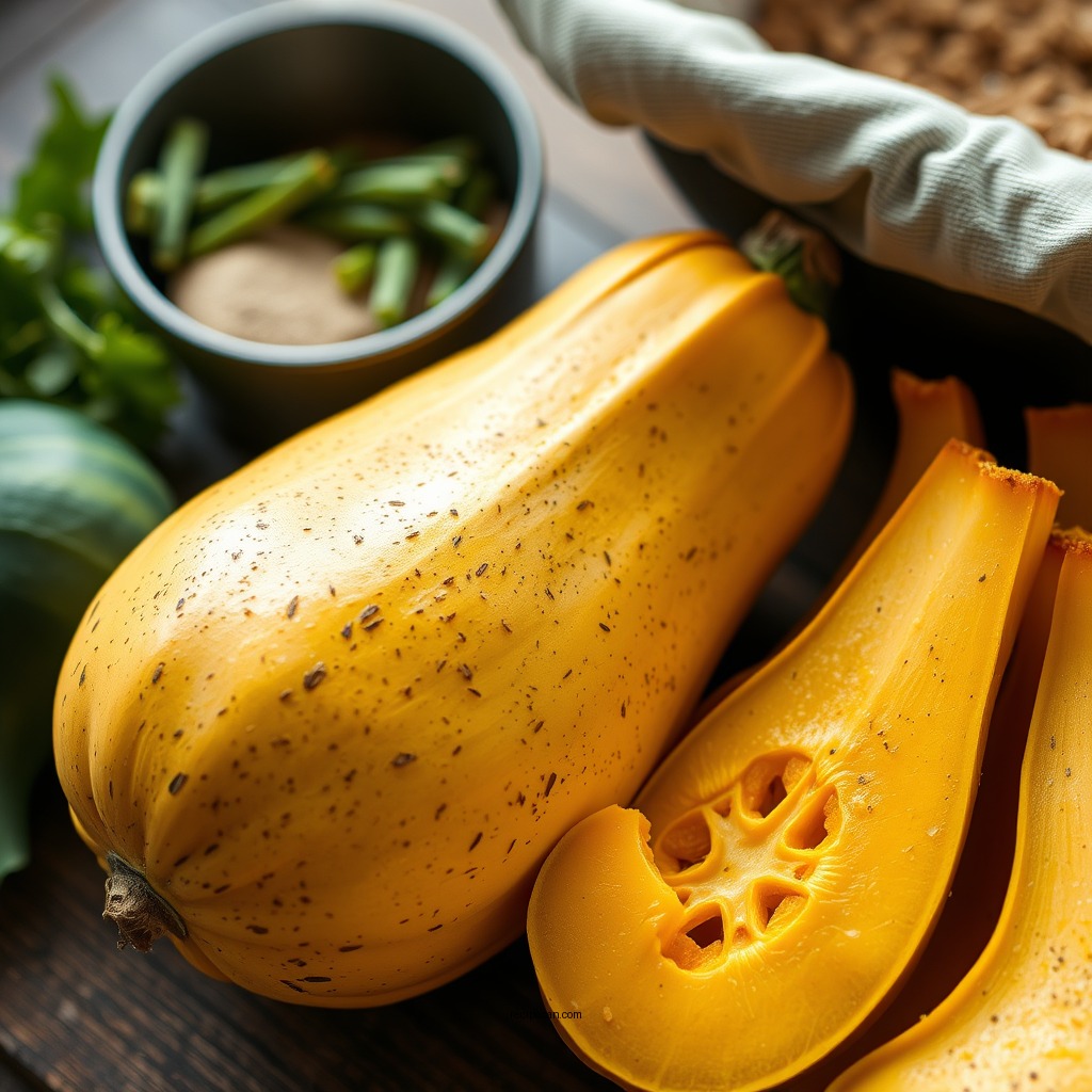 Ingredients Needed - calabaza squash recipe