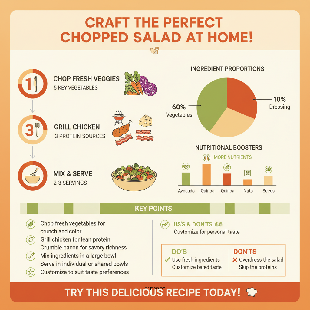 california pizza kitchen chopped salad recipe - Data Infographic and Statistics