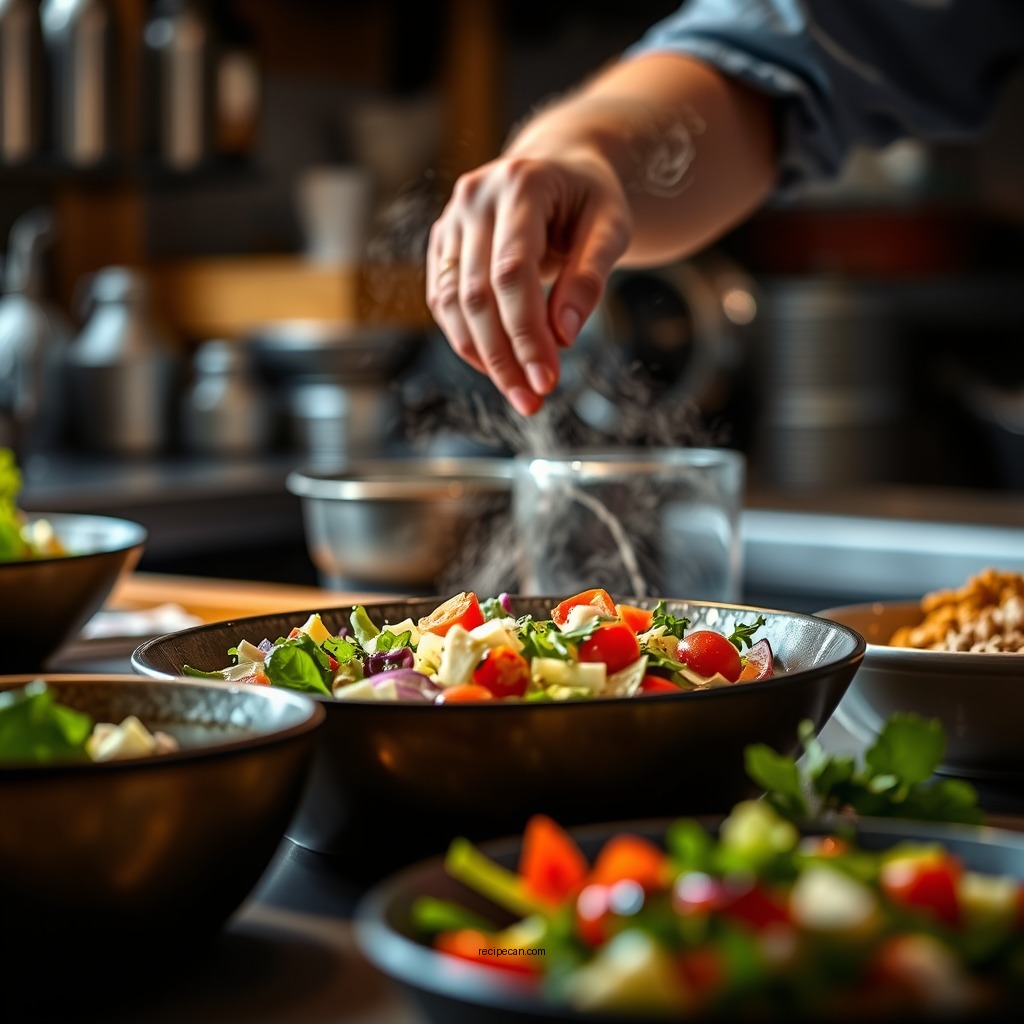 Step-by-Step Preparation - california pizza kitchen chopped salad recipe