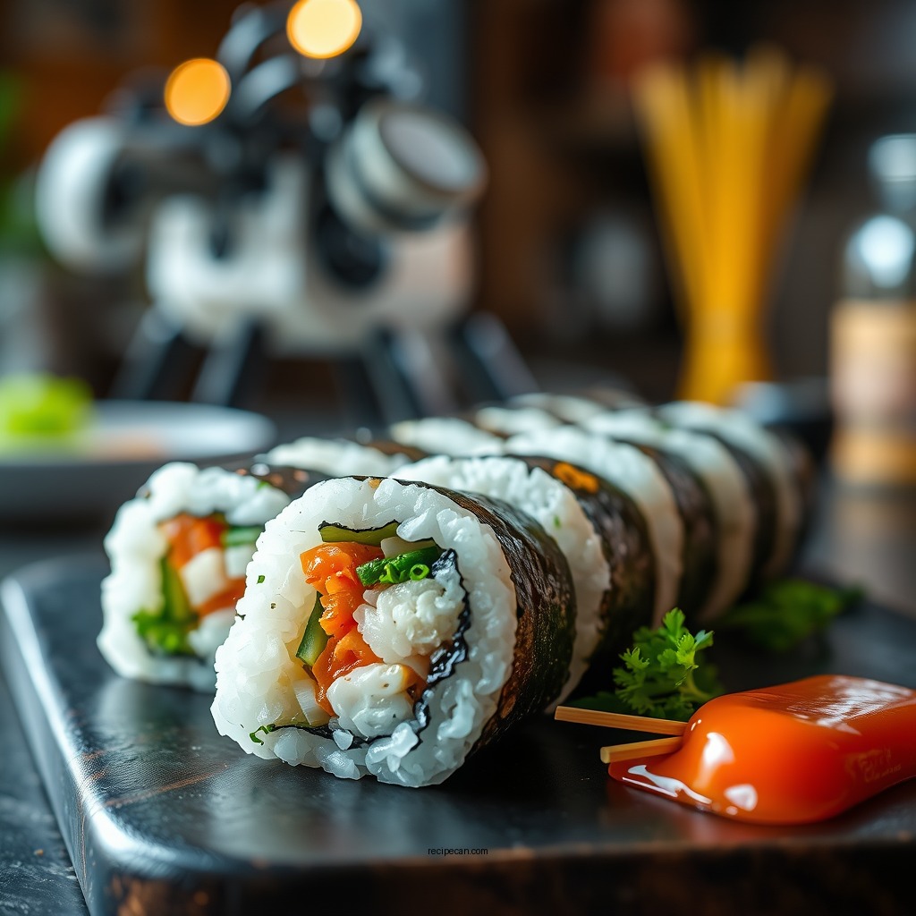 Ingredients Needed for California Rolls - california roll recipe