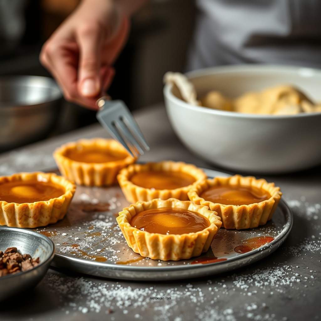 Preparing the Tart Shells - canadian butter tarts recipe