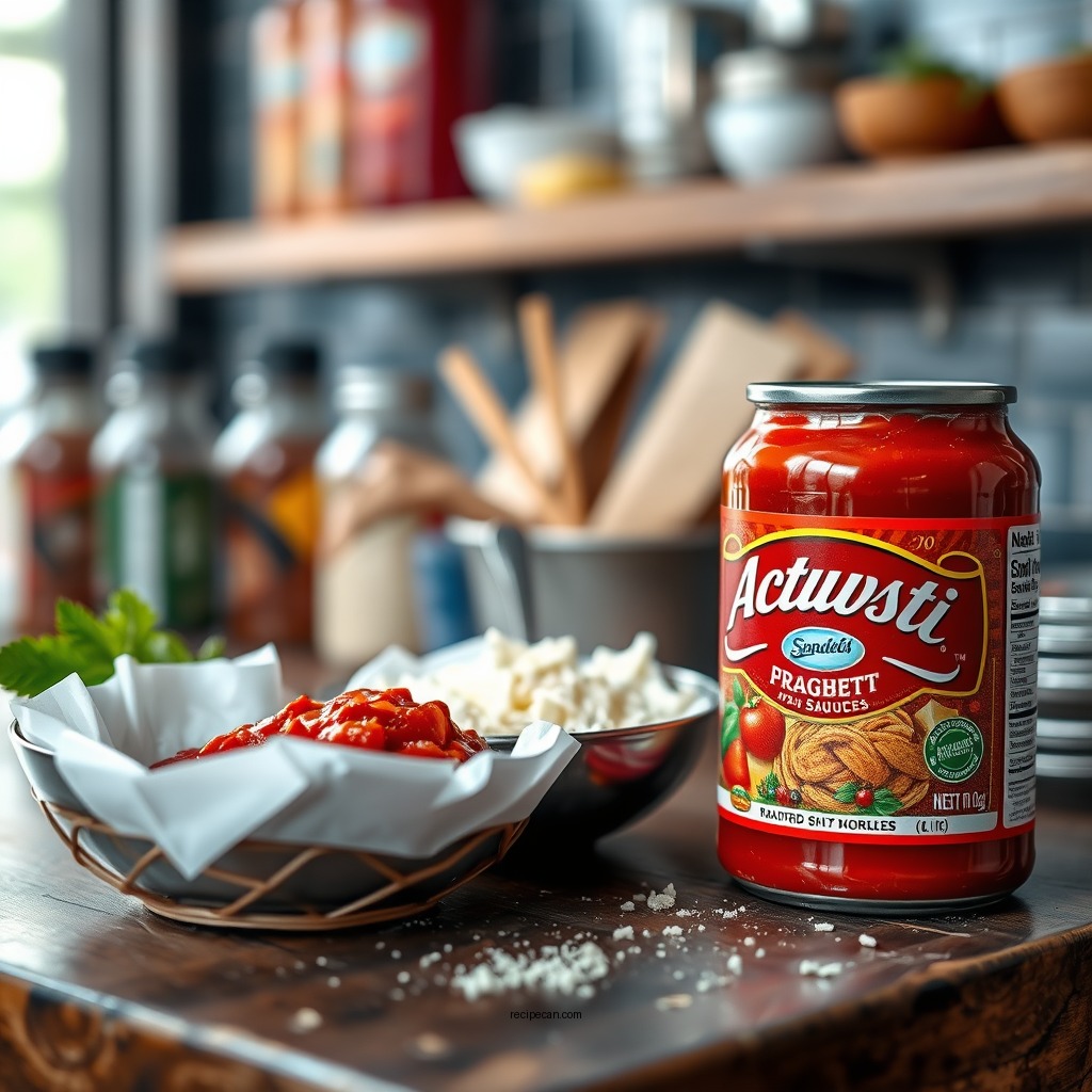 Ingredients You'll Need - canned spaghetti sauce recipe