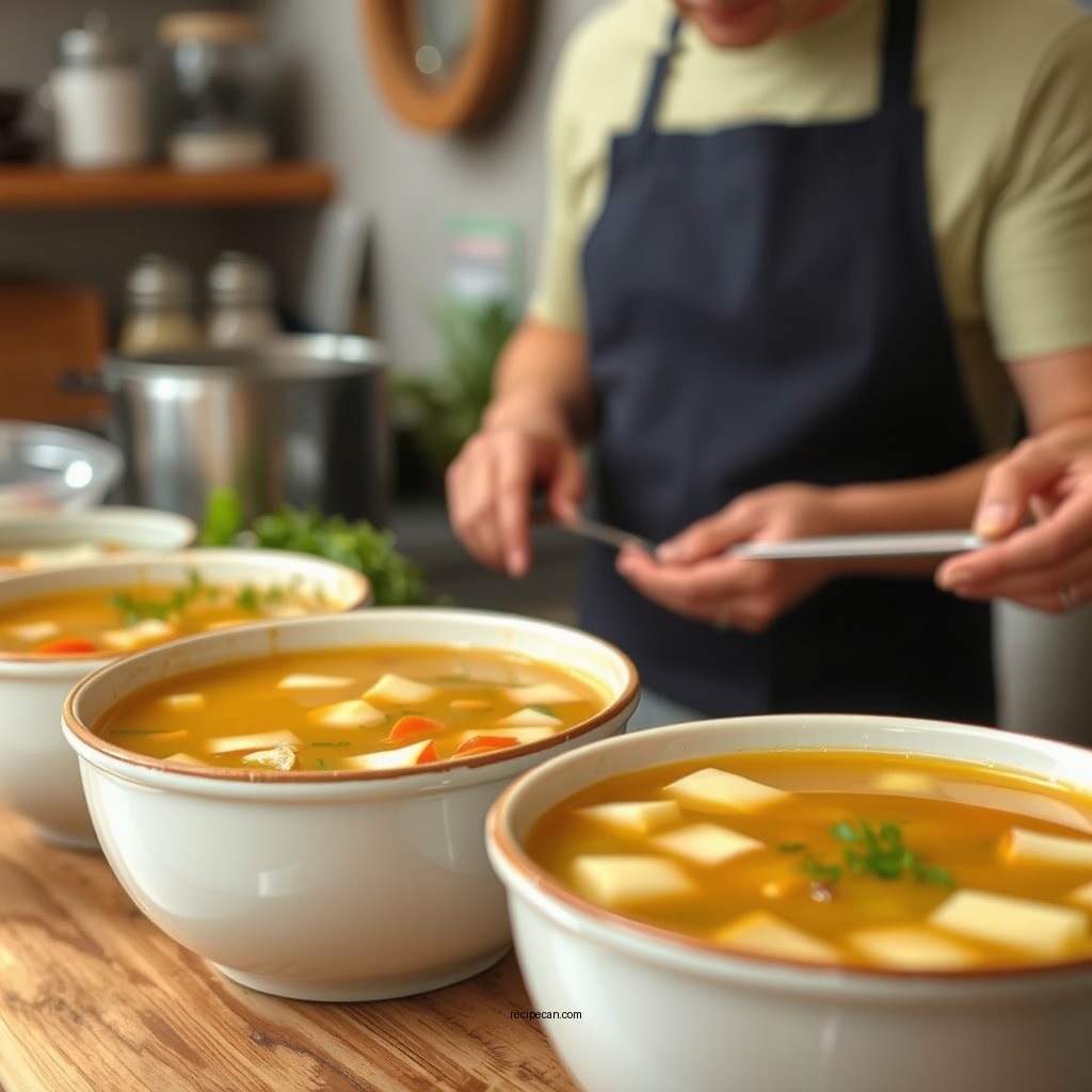 Preparing Your Chicken Soup - canning chicken soup recipes