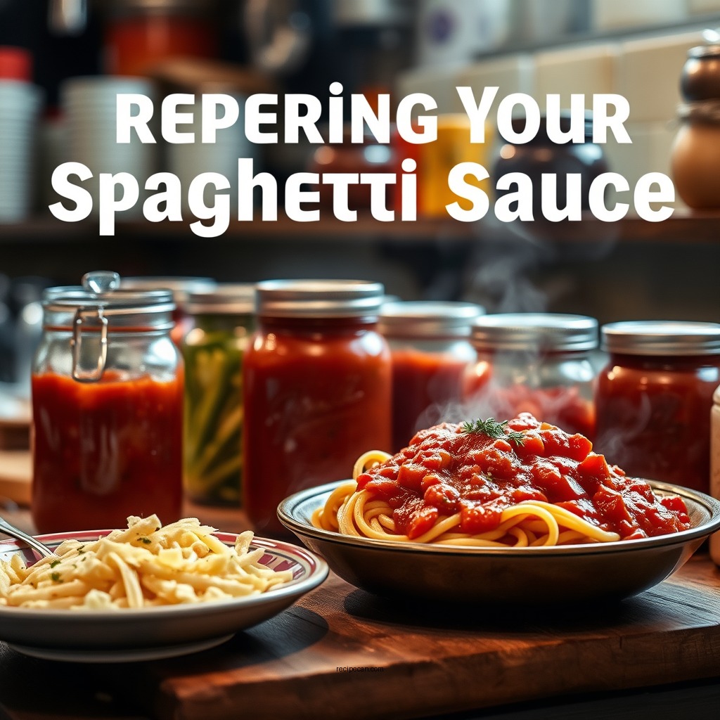 Preparing Your Spaghetti Sauce - canning spaghetti sauce recipe
