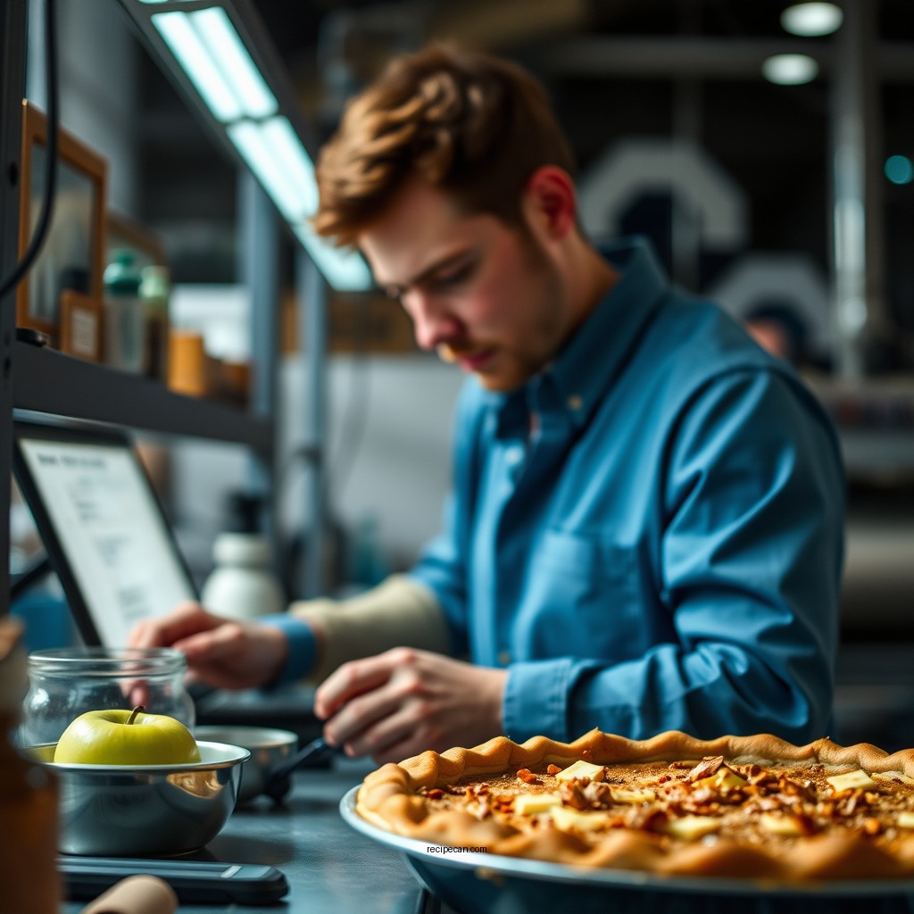 Gather Your Ingredients - caramel apple pie recipe