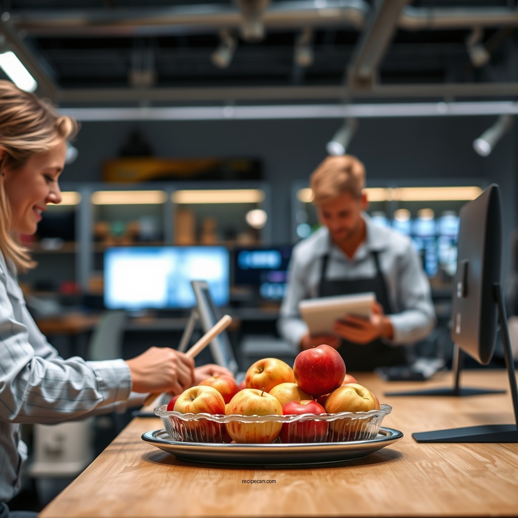 Prepare the Apples - caramel apple pie recipe
