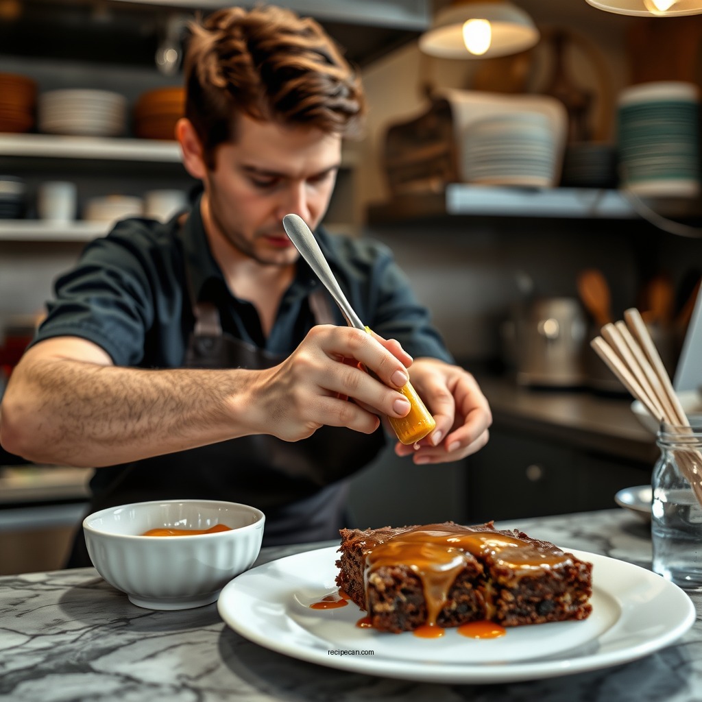 Preparation Steps - caramel brownie recipe