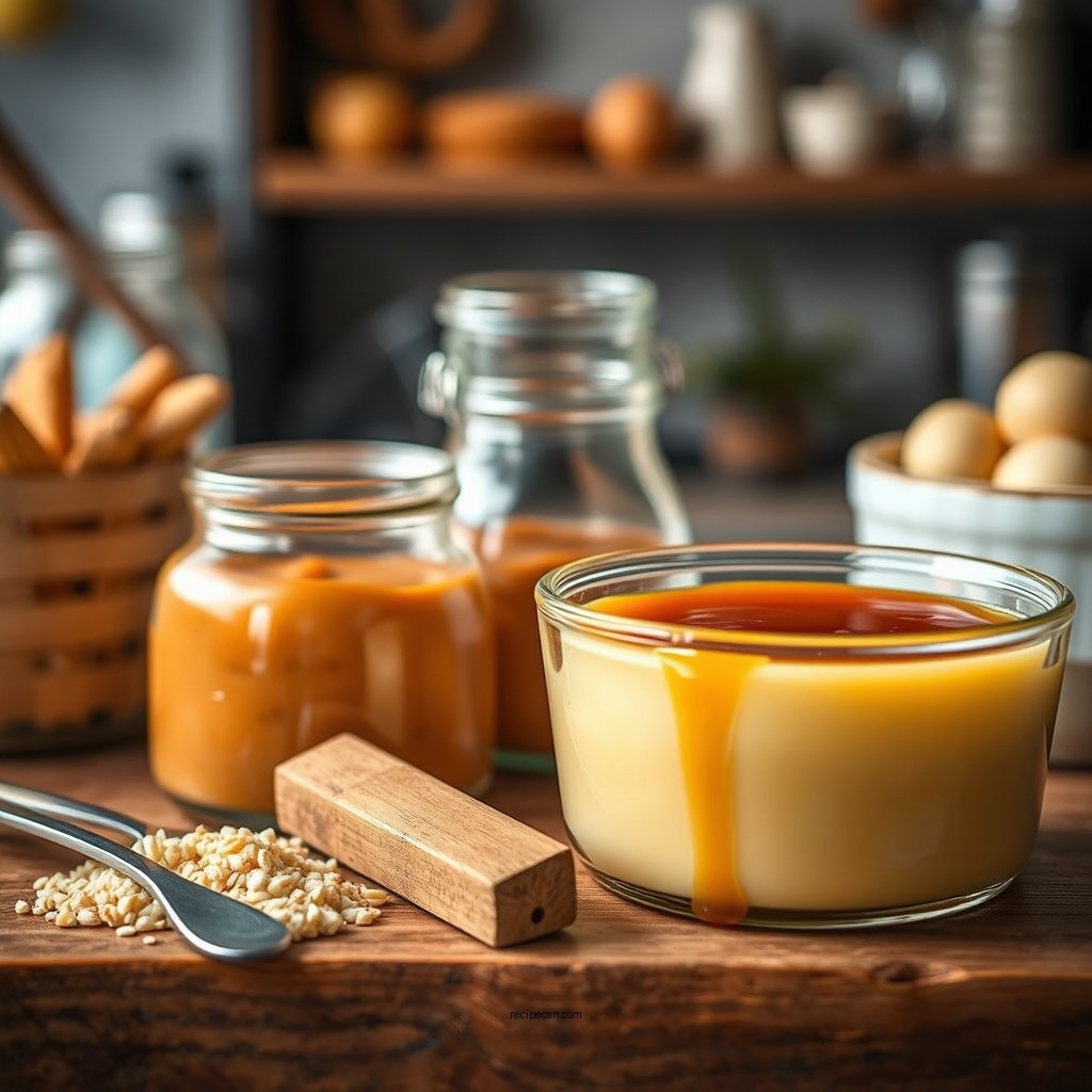 Ingredients You'll Need - caramel custard recipe