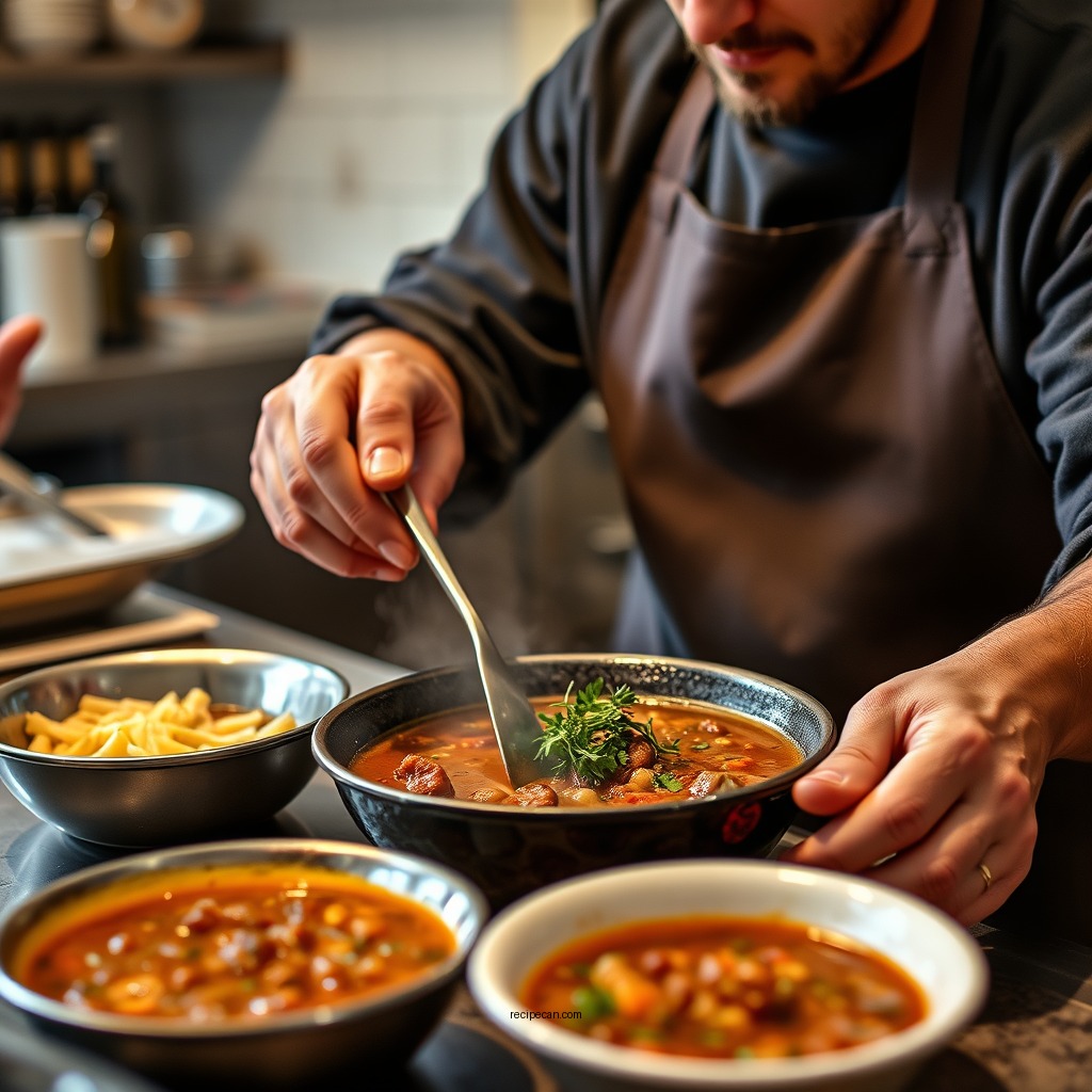 Step-by-Step Preparation - carrabba's sausage lentil soup recipe