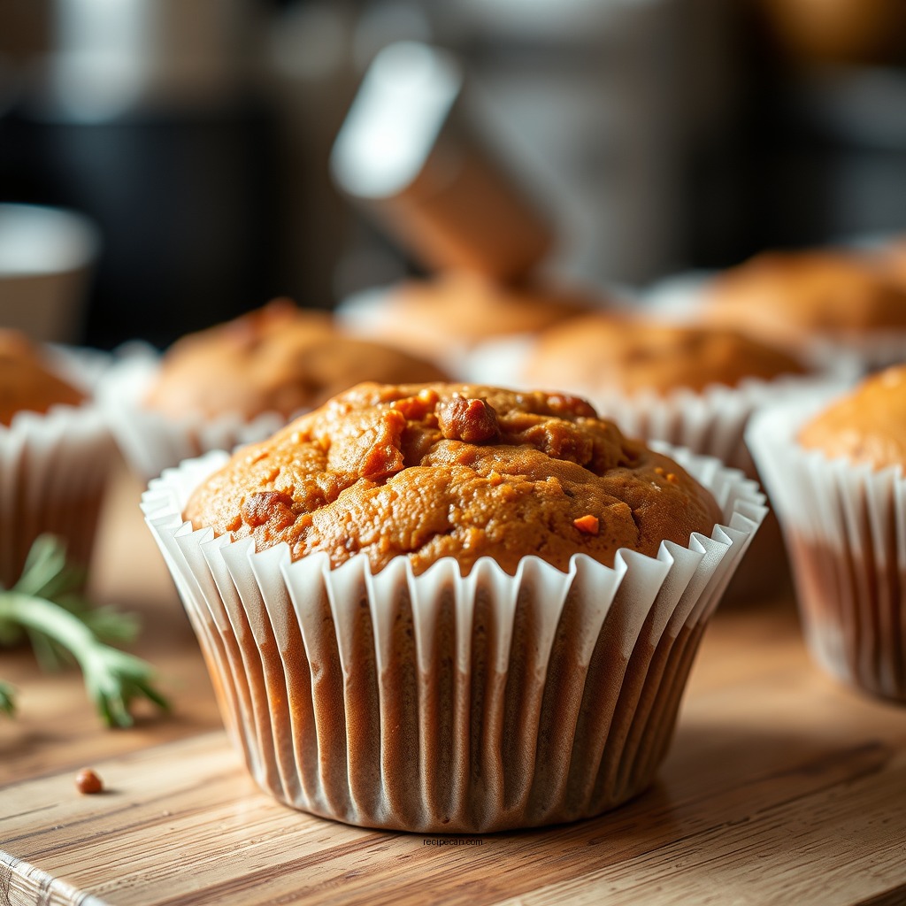 Baking Instructions - carrot muffin recipe