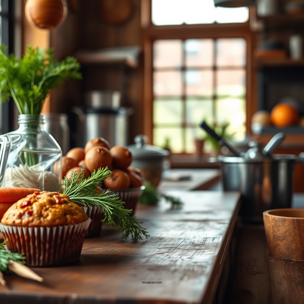 Ingredients You'll Need - carrot muffin recipe