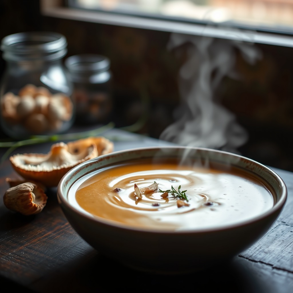 Ingredients Needed - chanterelle mushroom soup recipe