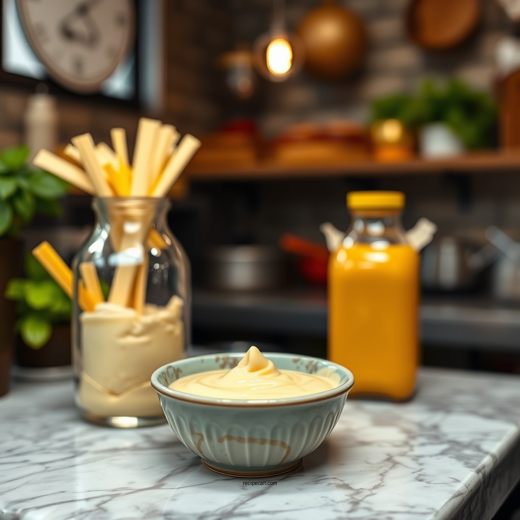 Ingredients You'll Need - cheddar cheese sauce recipe