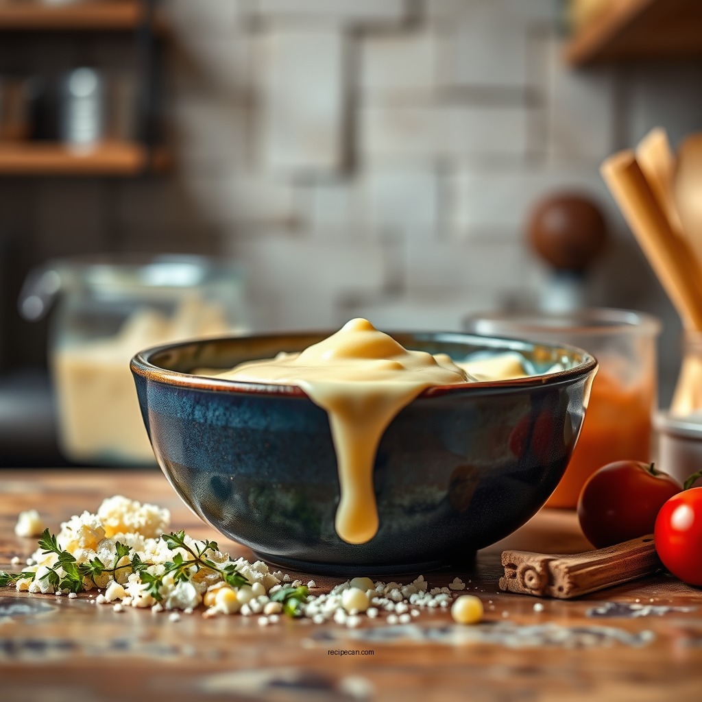 Ingredients You'll Need - cheese sauce recipe