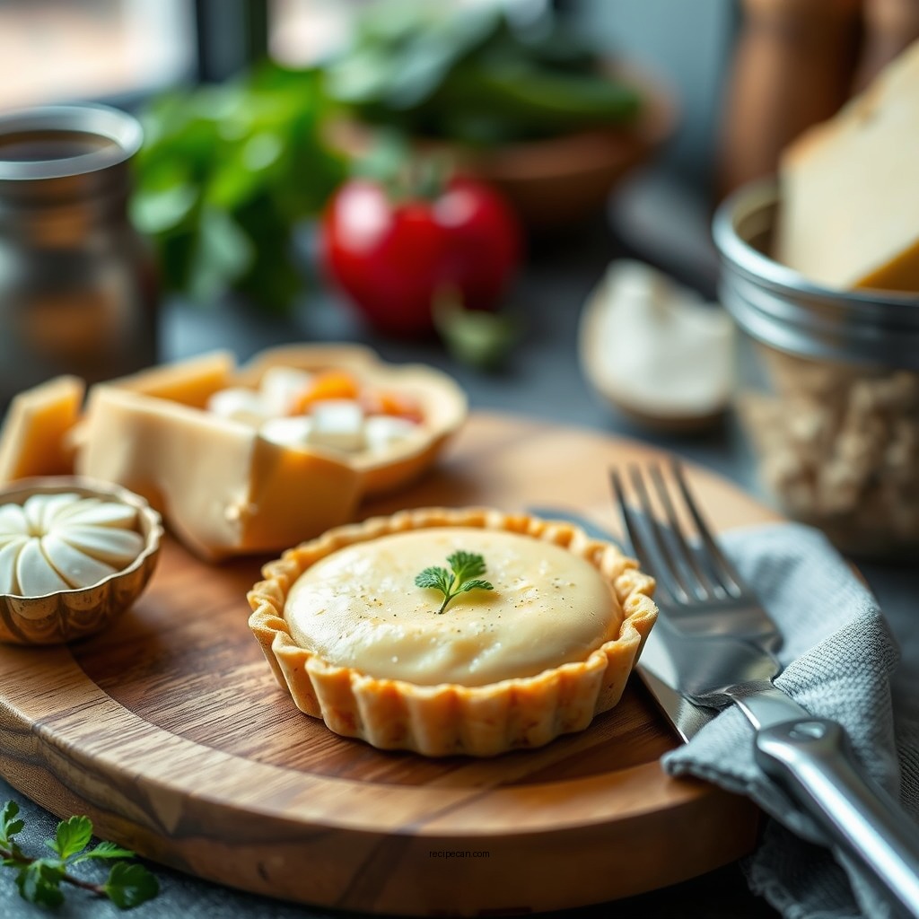 Ingredients You'll Need - cheese tart recipe