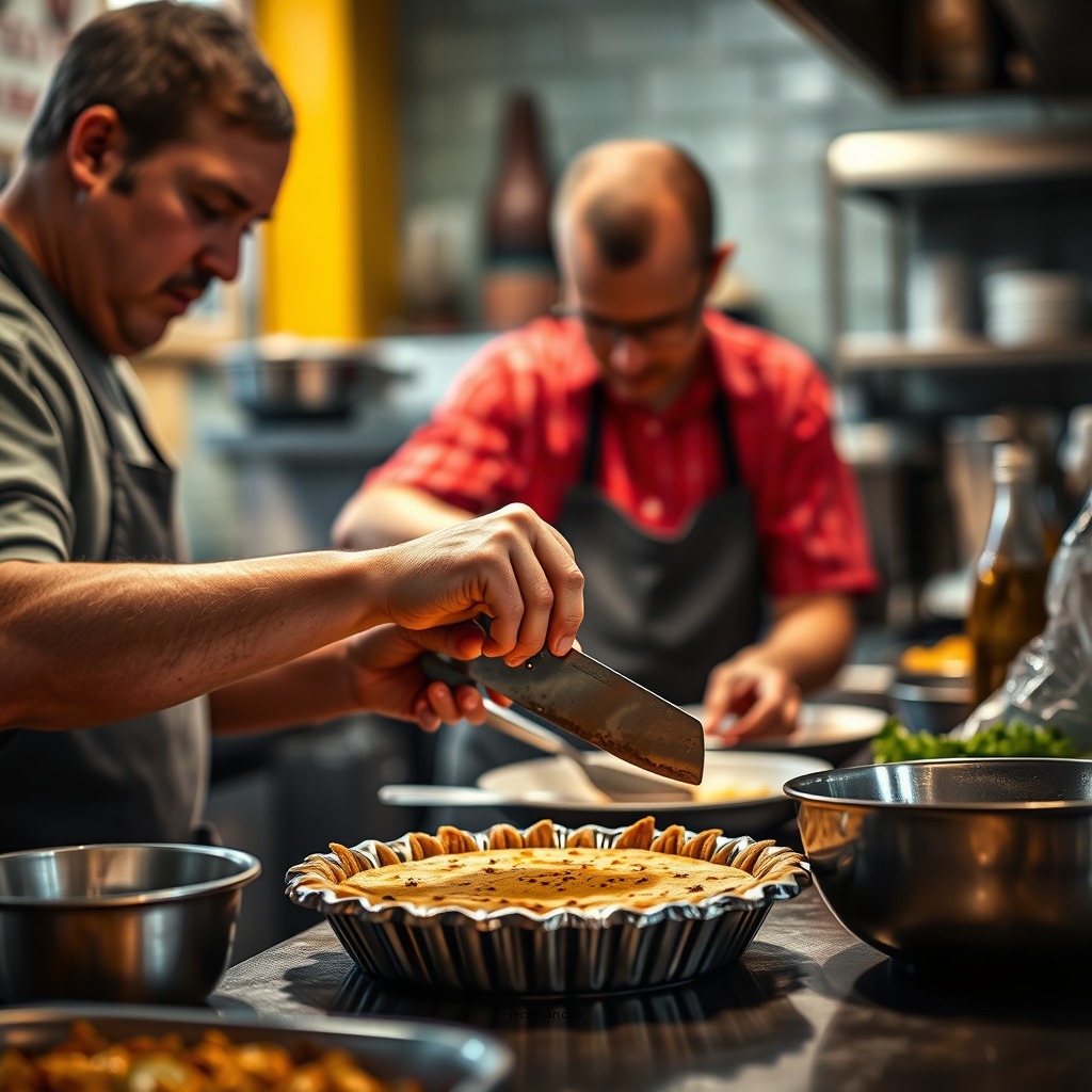 Preparation Steps - cheeseburger pie recipe