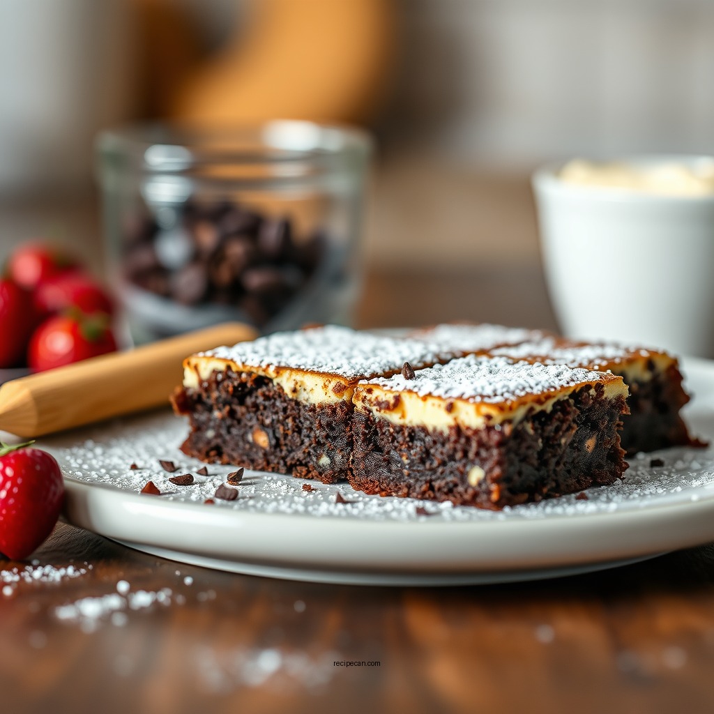 Ingredients You’ll Need - cheesecake brownies recipe