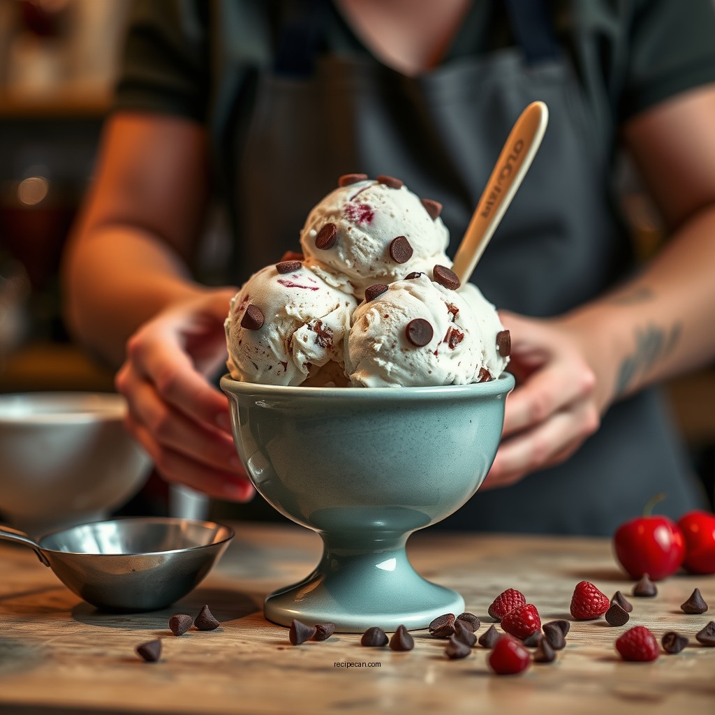 Essential Equipment - cherry chocolate chip ice cream recipe