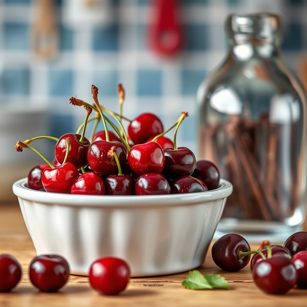 Ingredients You'll Need - cherry pie recipe with canned cherries