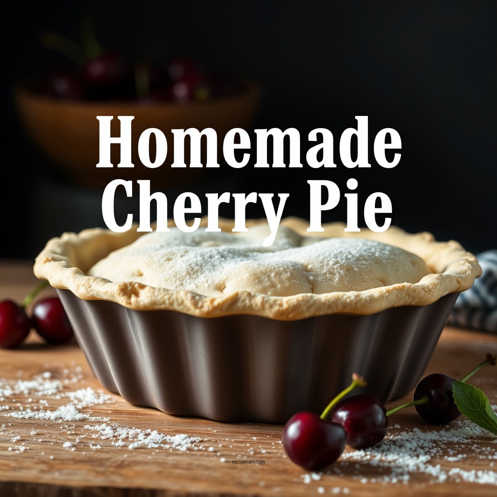 Homemade Cherry Pie Crust - cherry pie recipes