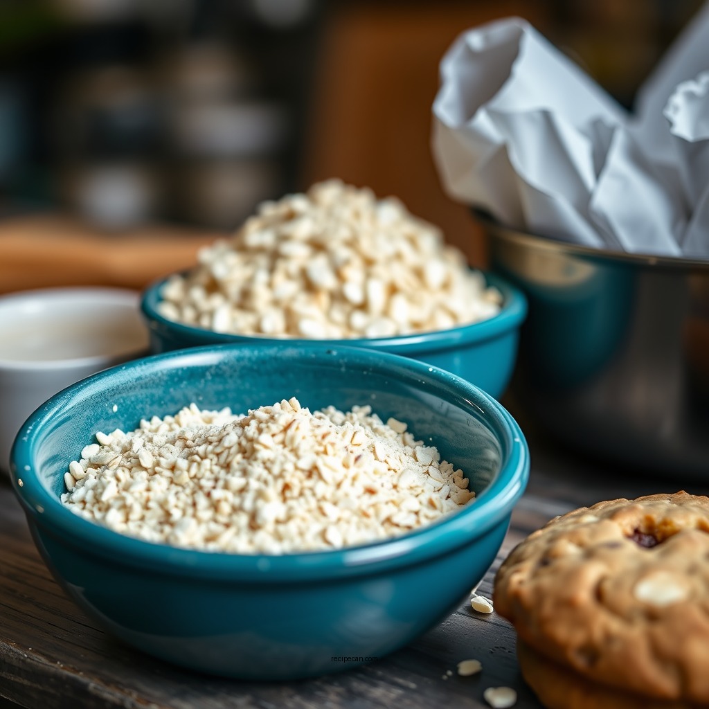 Ingredients You'll Need - chewy oat cookie recipe
