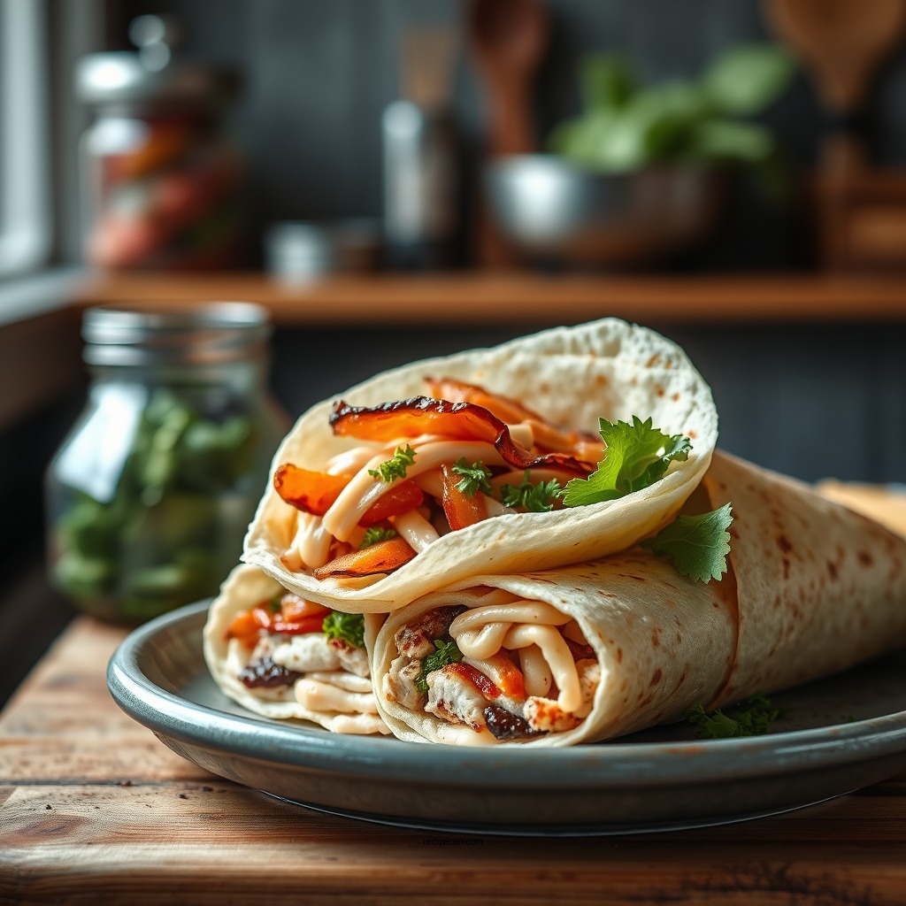 Ingredients You Need - chicken bacon wrap recipe