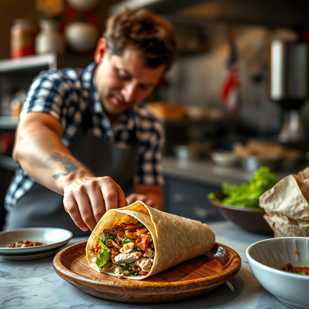 Preparation Steps - chicken bacon wrap recipe