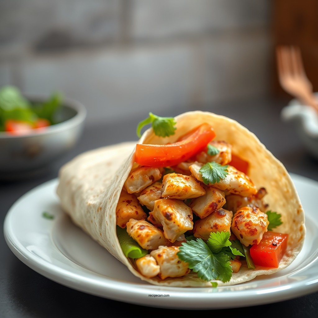 Classic Chicken Caesar Wrap - chicken caesar wrap recipes