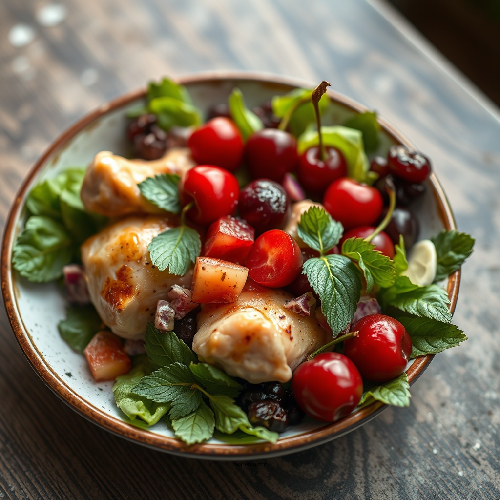 Ingredients You'll Need - chicken cherry salad recipe