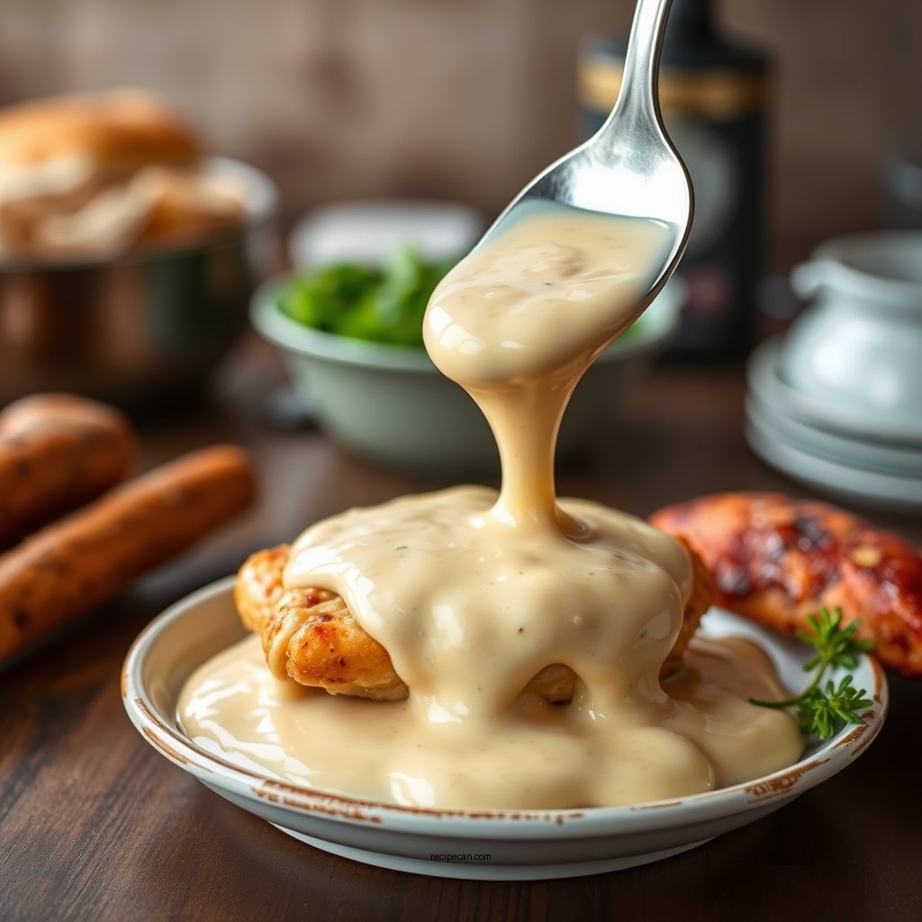 Classic Creamy Sauce - chicken cordon bleu sauce recipe