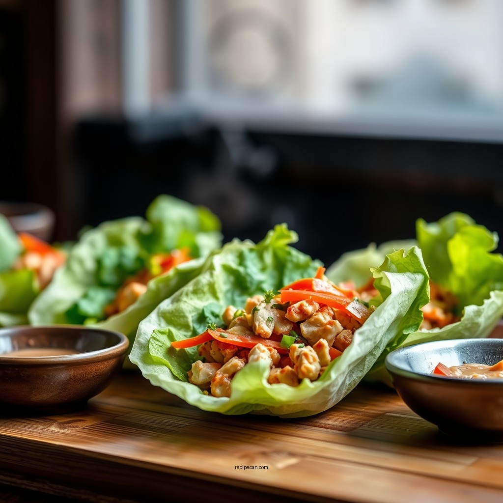 Classic Chicken Lettuce Wraps - chicken lettuce wraps recipes