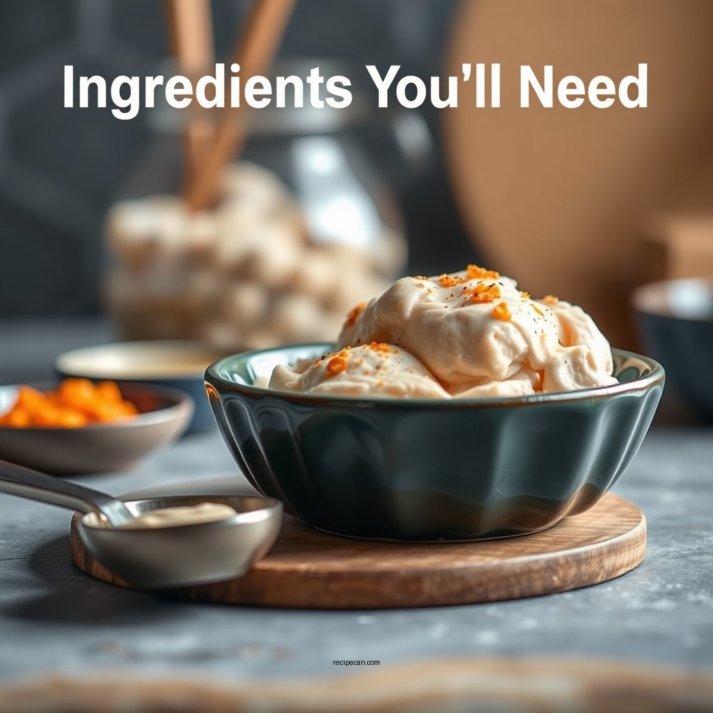 Ingredients You’ll Need - chicken mousse recipe