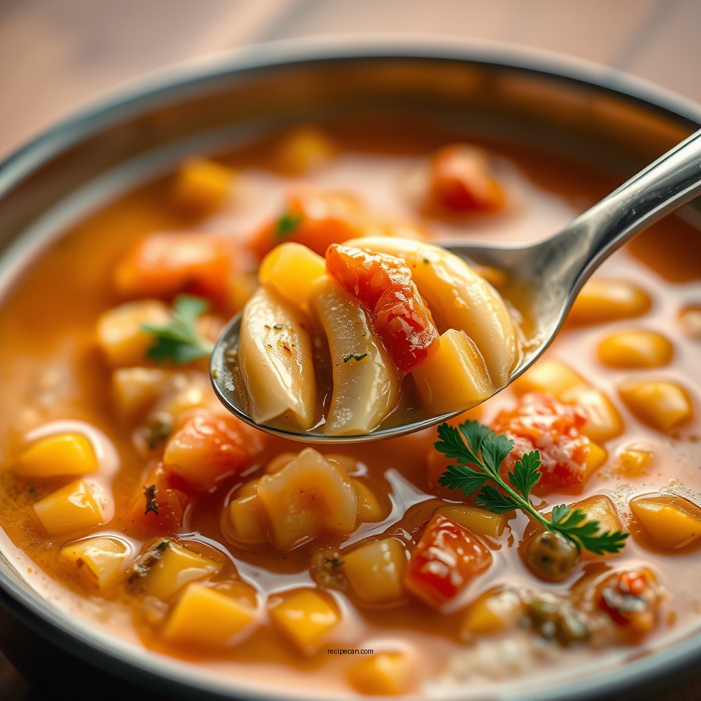 Adding Flavor Enhancements - chicken noodle and corn soup recipe