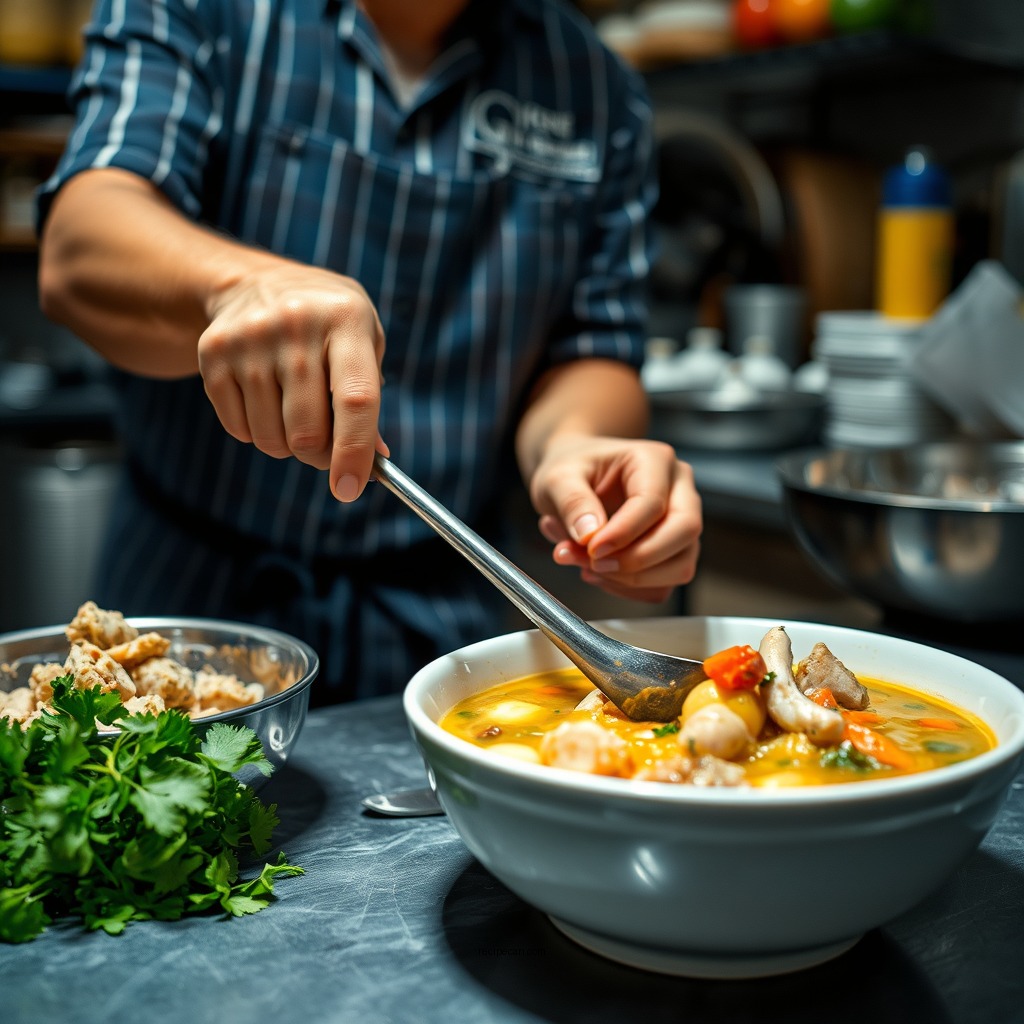 Step-by-Step Preparation - chicken salad chick potato soup recipe