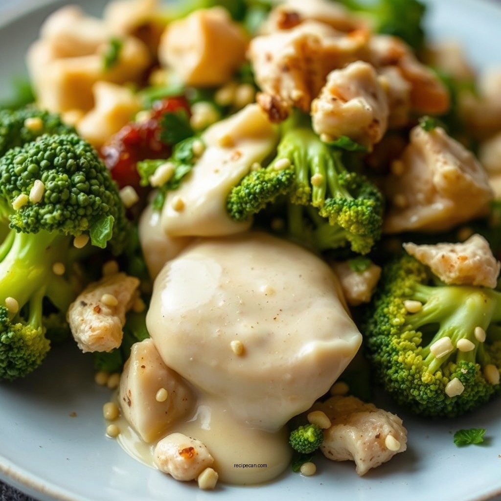Making the Dressing - chicken salad chick recipe for broccoli salad