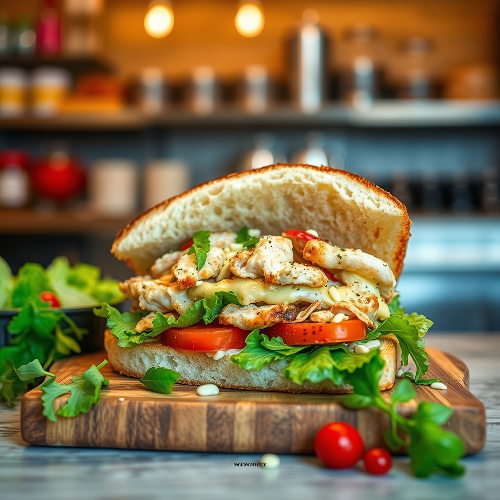 Selecting the Best Ingredients - chicken salad melt recipe