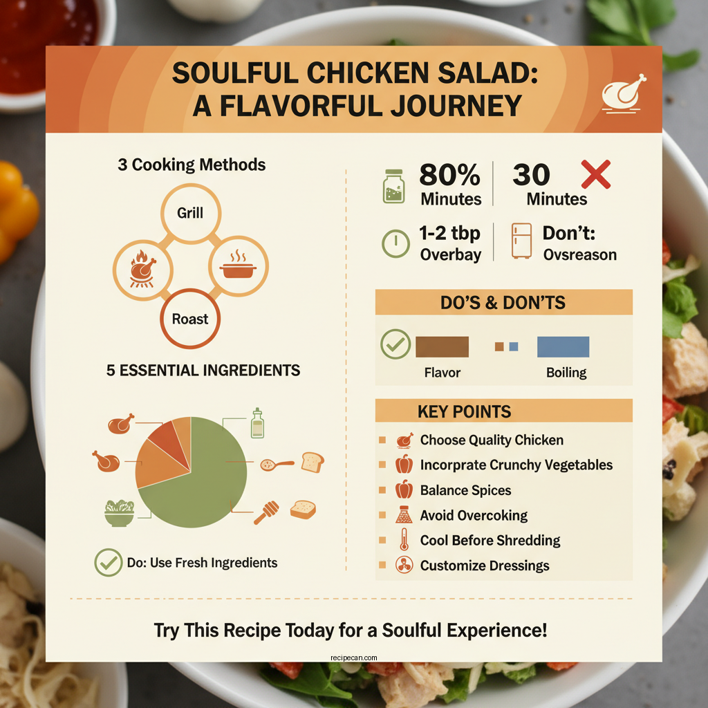 chicken salad recipe black people - Data Infographic and Statistics