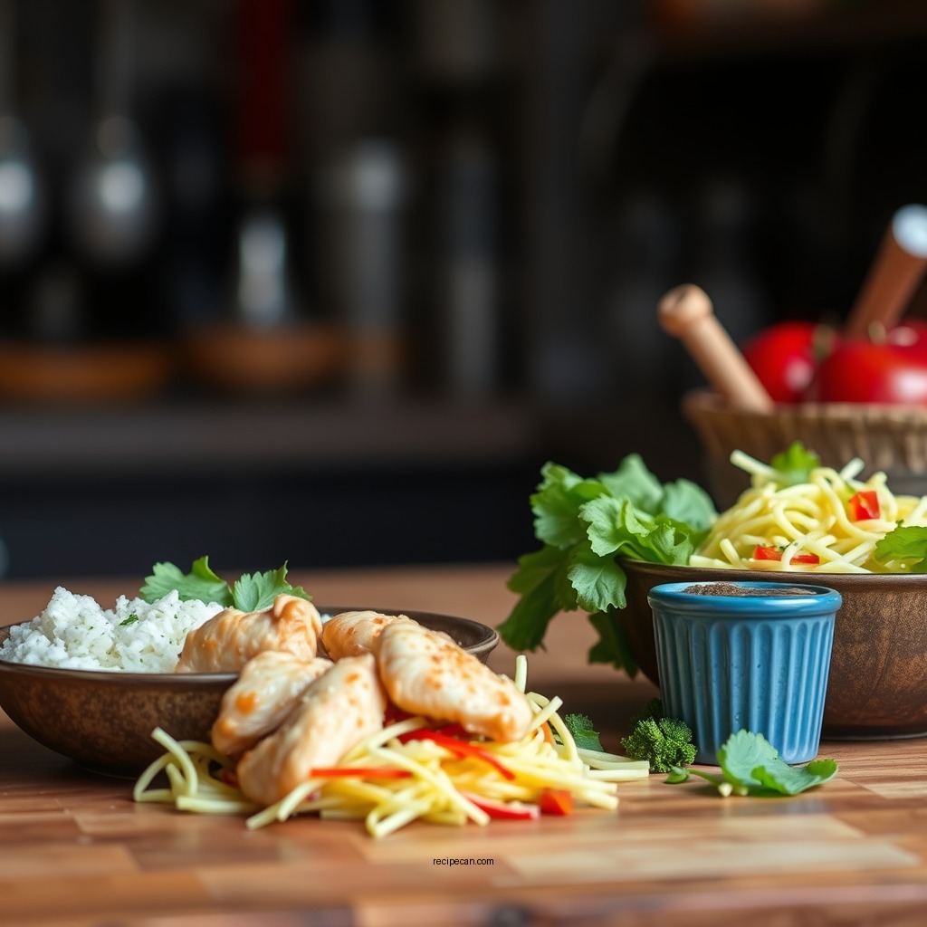 The Essential Ingredients for the Salad - chicken salad recipe for diabetics