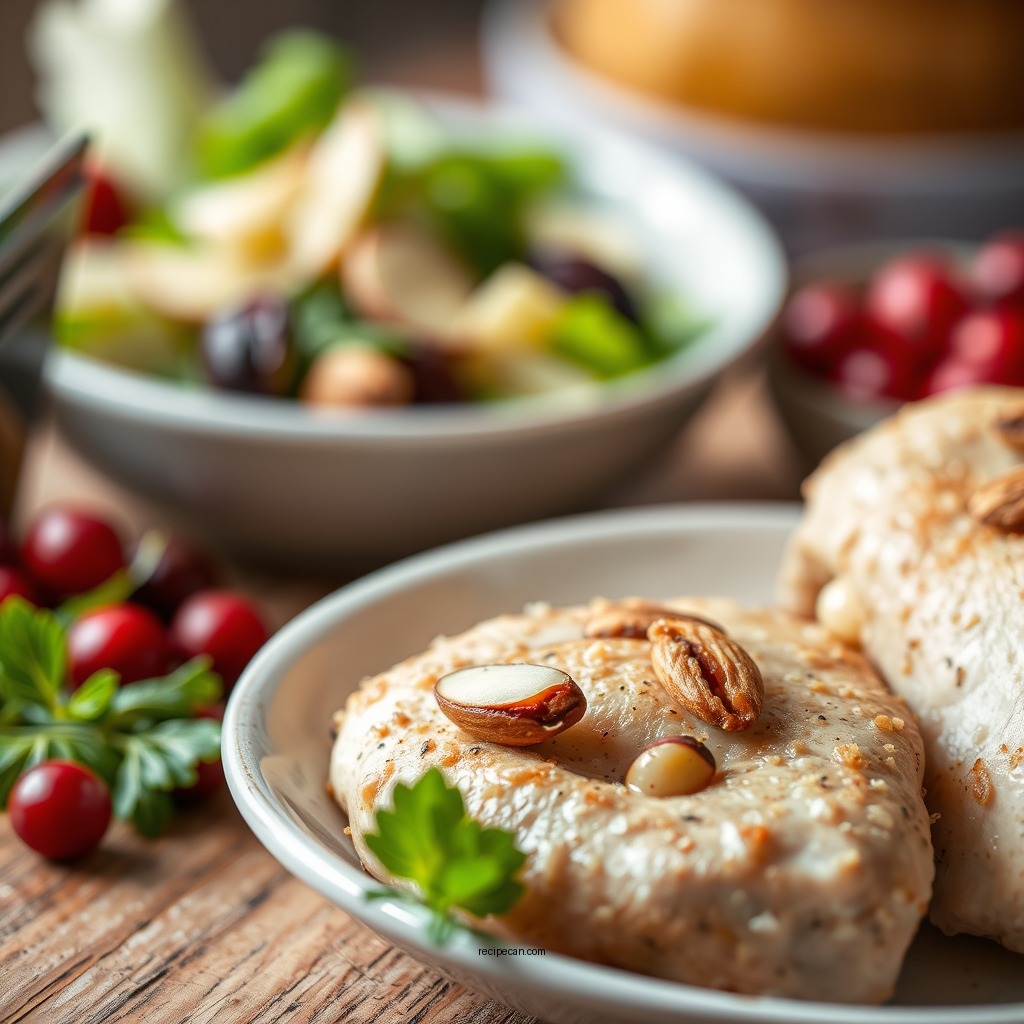 Flavor Enhancements - chicken salad recipe with cranberries and almonds
