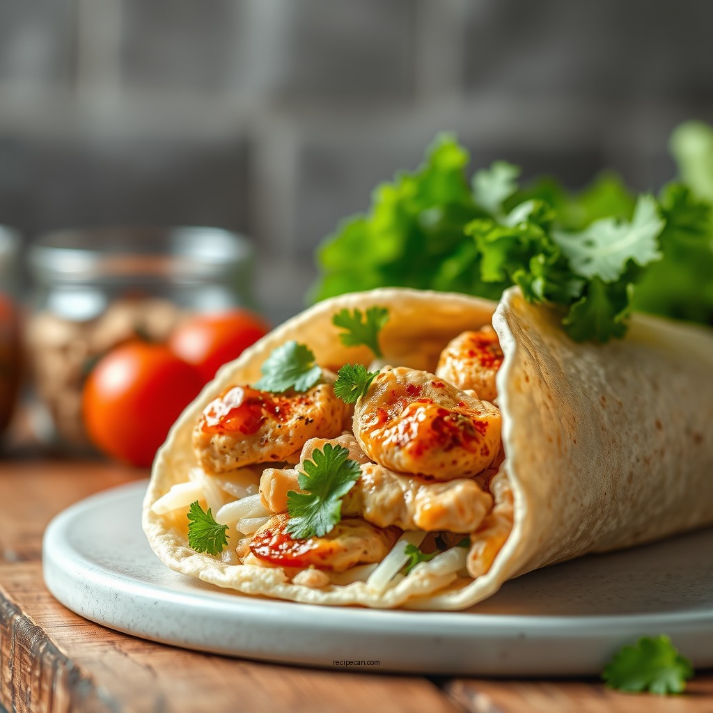 Ingredients You'll Need - chicken shawarma wrap recipe